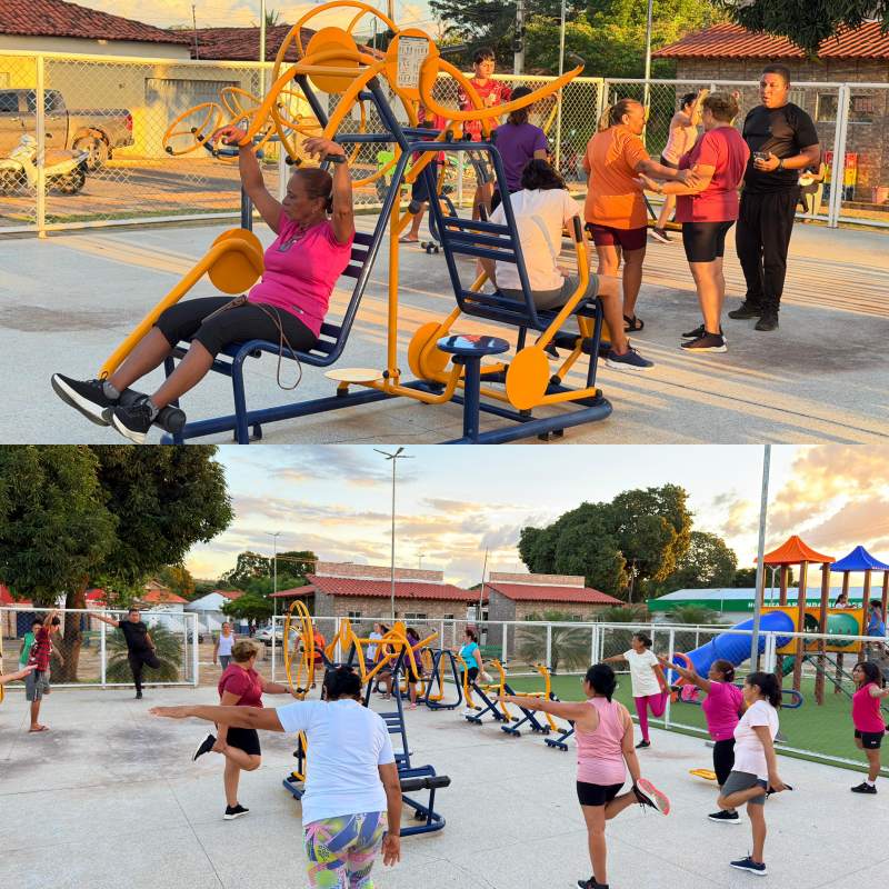 Moradores participam de atividade em celebração aos 15 anos do programa - Foto: Prefeitura de Ribeiro Gonçalves