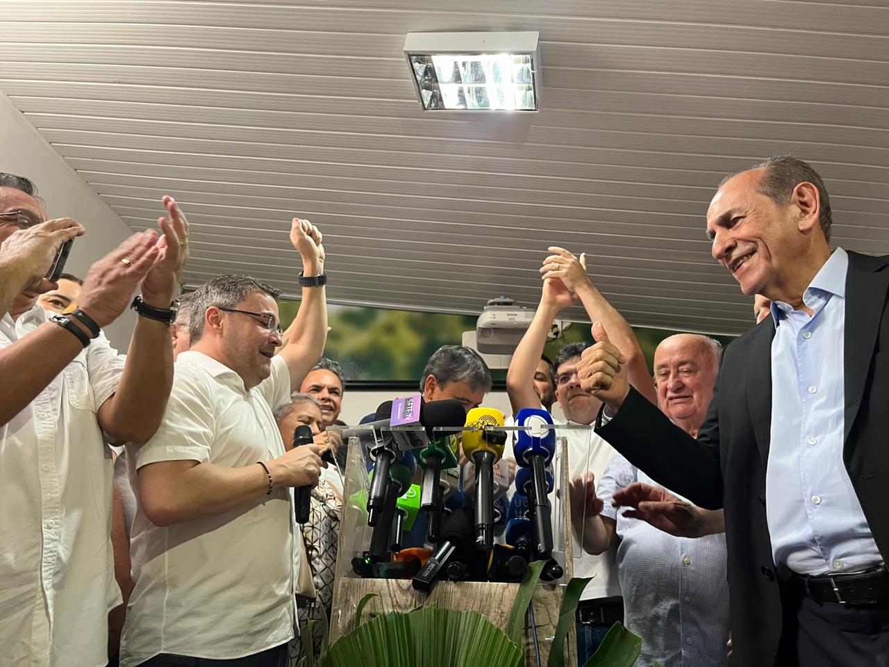 Com presença de Wellington Dias, PT confirma chapa Rafael/Bandeira para 2026 - Foto: Alécio Rodrigues