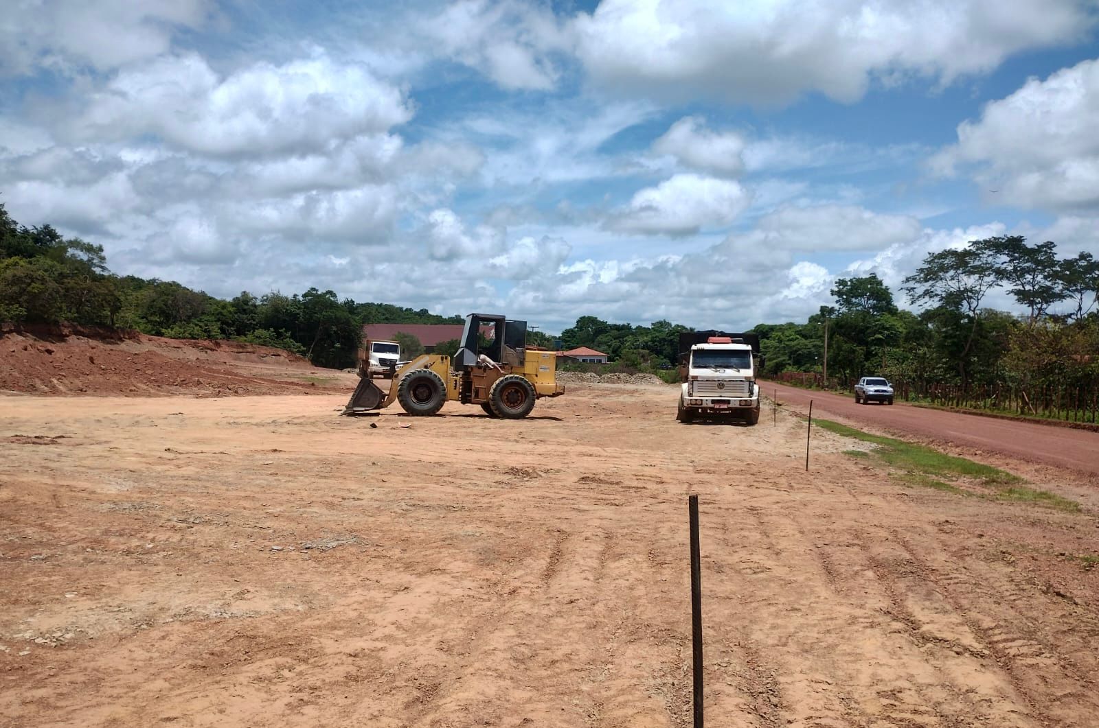 Prefeitura de Esperantina inicia construção de nova escola na zona rural - Divulgação/ASCOM