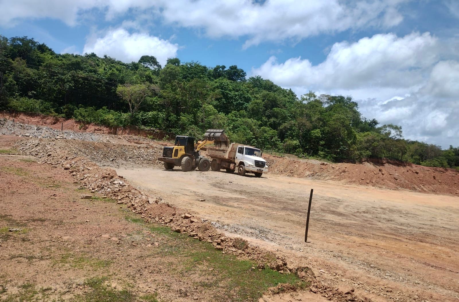 Prefeitura de Esperantina inicia construção de nova escola na zona rural - Divulgação/ASCOMPrefeitura de Esperantina inicia construção de nova escola na zona rural - Divulgação/ASCOM