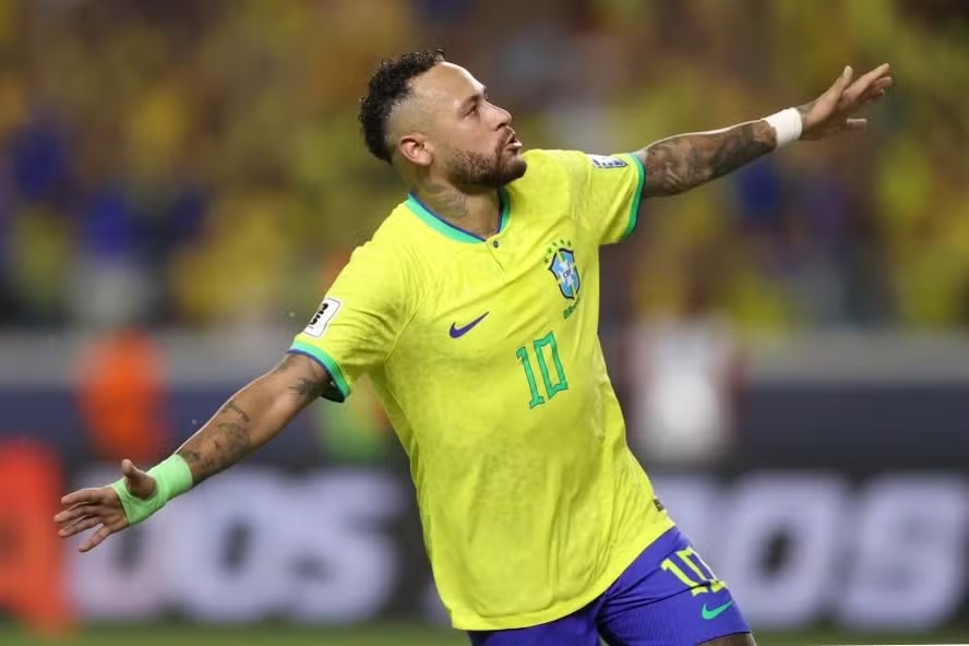 Neymar na Seleção Brasileira — Foto: CBF
