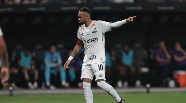 Neymar contra o Corinthians em 2025 | Paulo Pinto/Agência Brasil