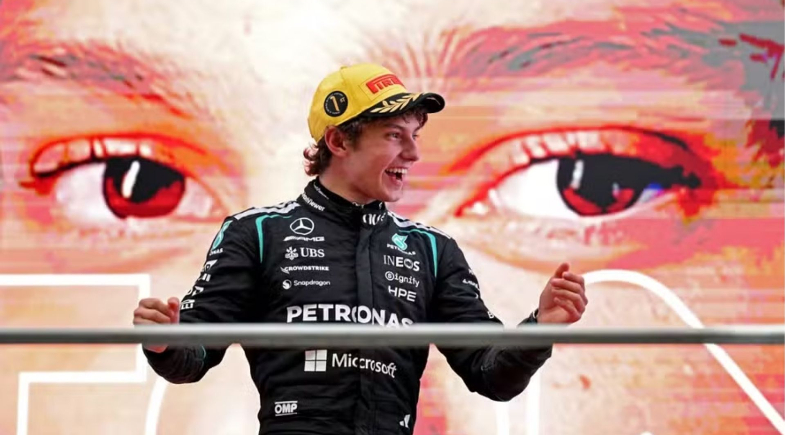 Kimi Antonelli vence GP da China de Fórmula 1  | Reprodução/ Greg Baker / AFP