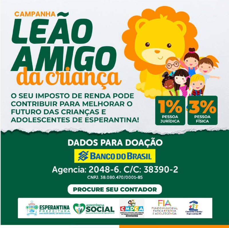 Campanha Leão Amigo./Foto: Ascom