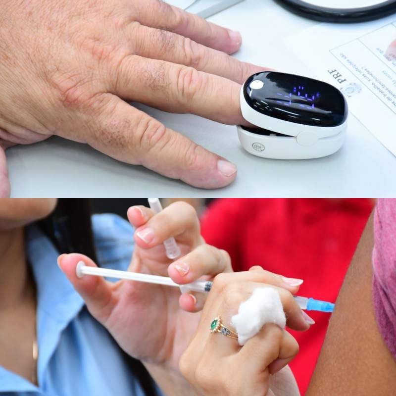 Ação de saúde preventiva ofereceu atendimentos e orientações a motoristas - Foto: Prefeitura de Floriano