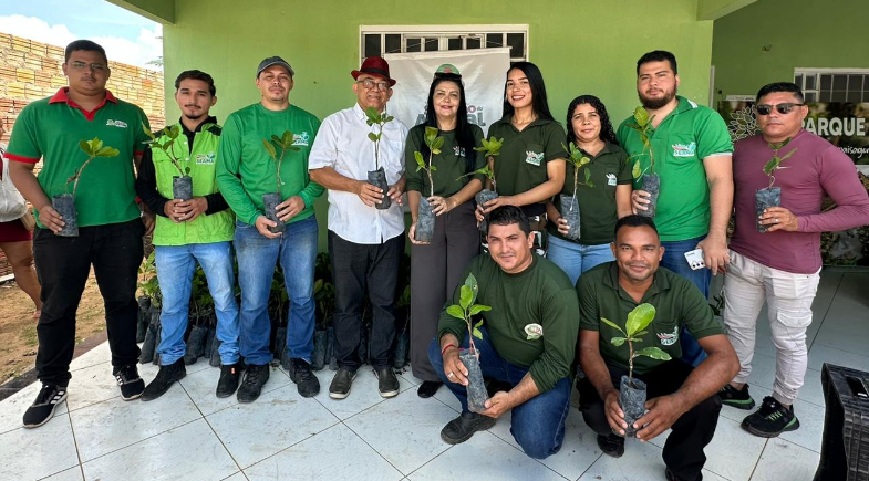 Distribuição de mudas de caju impulsiona agricultura familiar em São João do Arraial