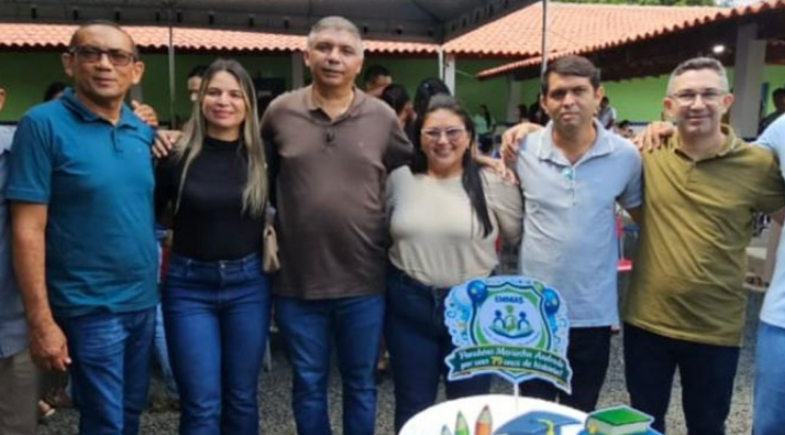 Inauguração da reforma do CETI Mariinha Andrade e Silva marca avanço na educação municipal em Nossa Senhora de Nazaré