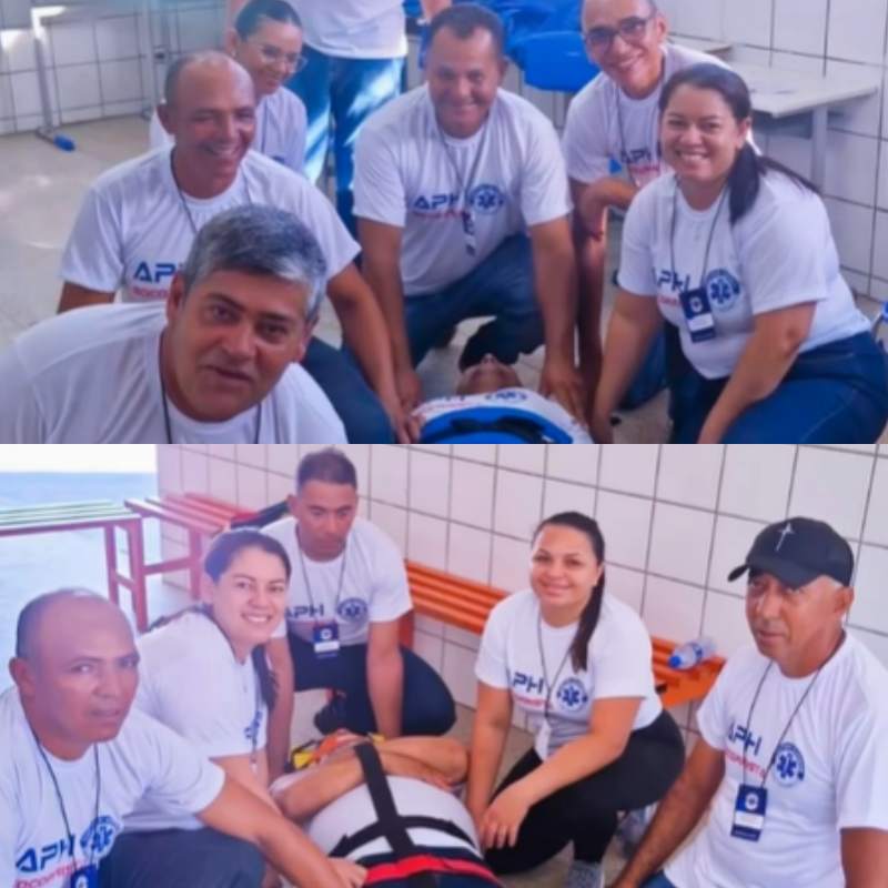 Caracol reforça qualificação de profissionais da saúde com atualização em APH  - Foto: Prefeitura de Caracol