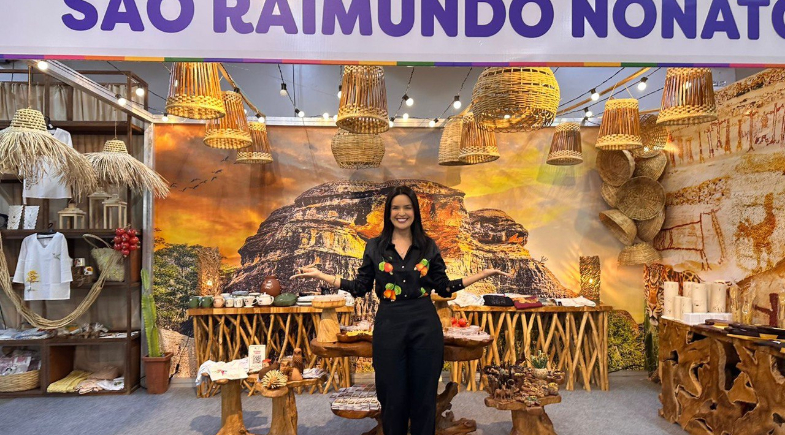 São Raimundo Nonato se destaca no 1° dia da FETUR 2026 com estande valorizando cultura e identidade