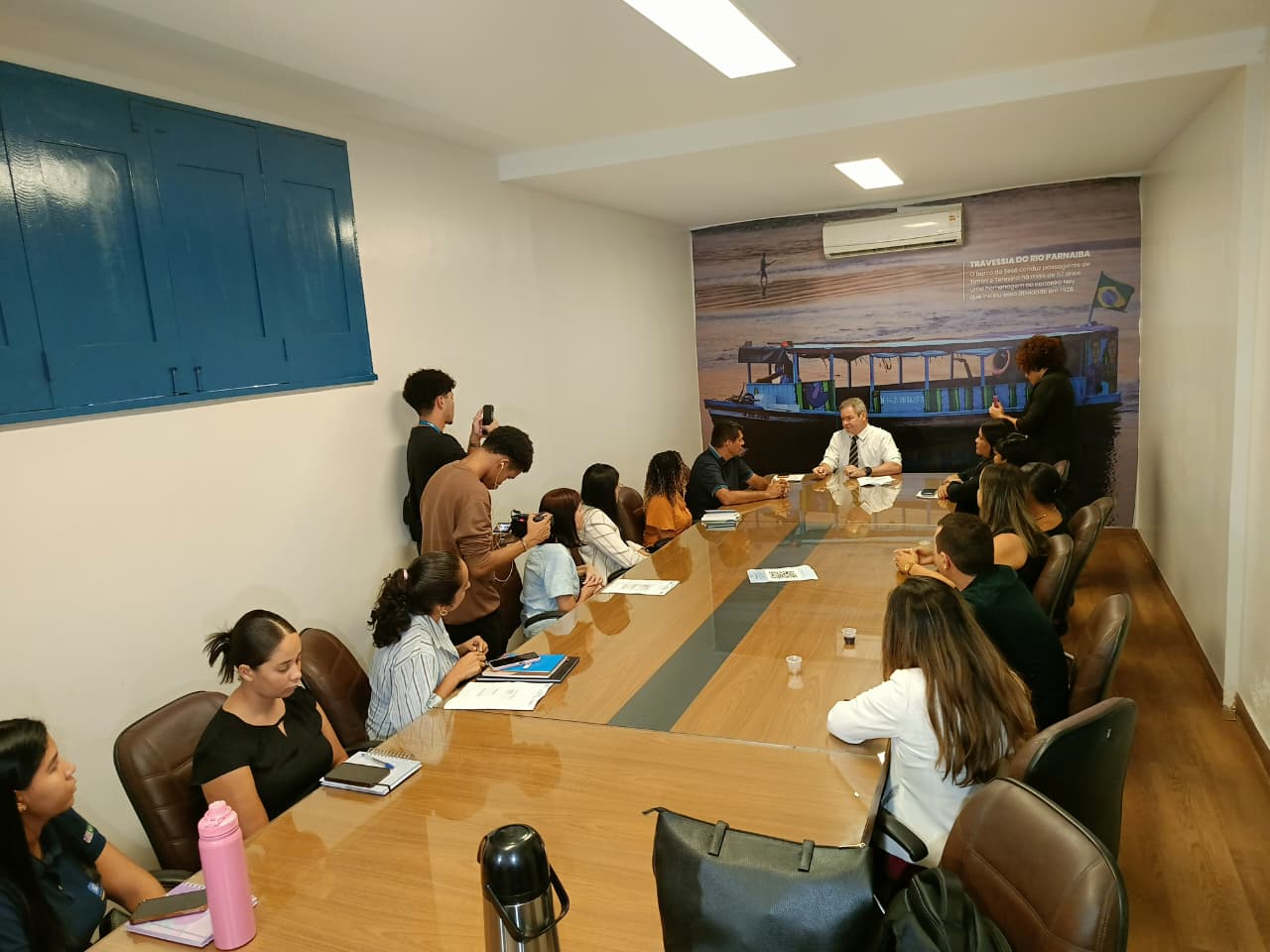 Prefeito de Timon se reúne com autoridades | FOTO: Saymon Lima