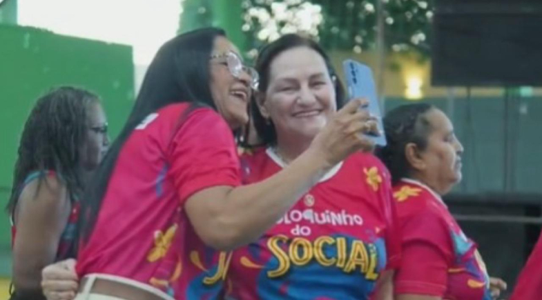 Bloquinho do Social promove integração entre participantes dos grupos Fios de Prata e Ritmo Quente em Bom Jesus 