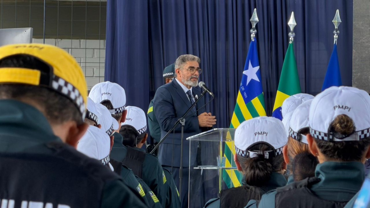 Secretário de Segurança Pública do Piauí, Antonio Luiz (Foto: Raíssa Morais/ Meio News)