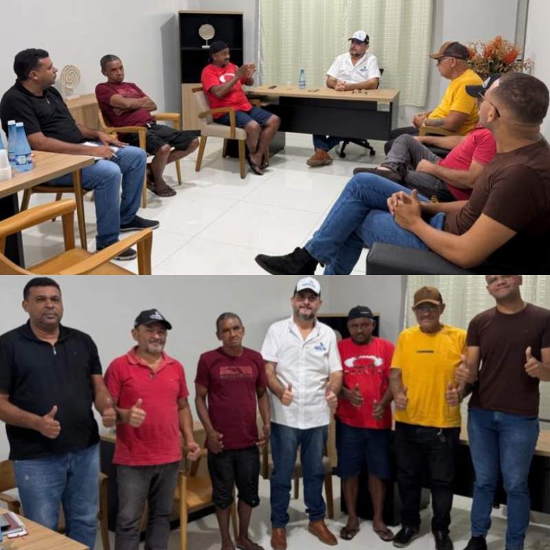 Reunião de alinhamento com os membros da Associação de Vaqueiros do município - Divulgação/ASCOM