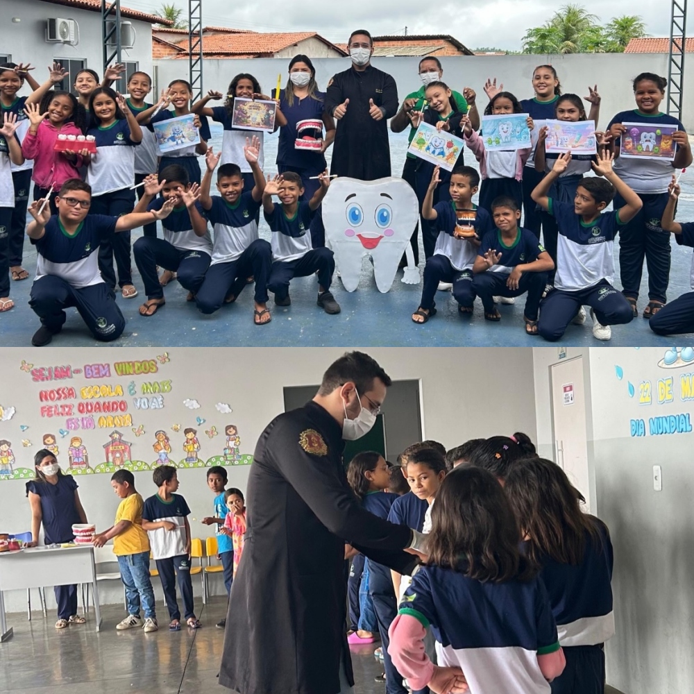 Prefeitura de Nossa Senhora dos Remédios realiza ação educativa sobre saúde bucal | Divulgação/Ascom
