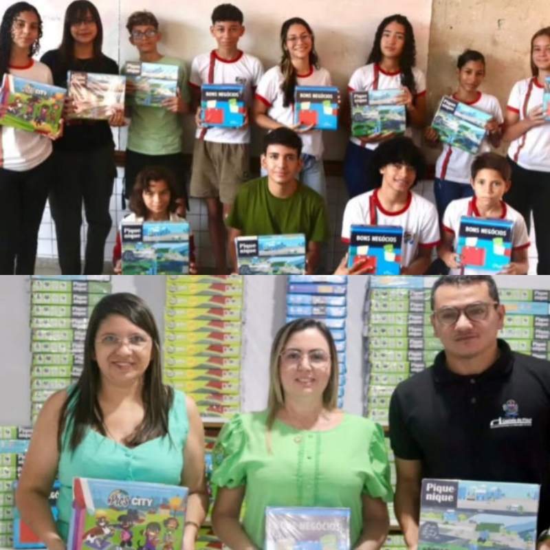 Escolas de Castelo do Piauí recebem jogos de educação financeira - Foto: Prefeitura de Castelo do Piauí