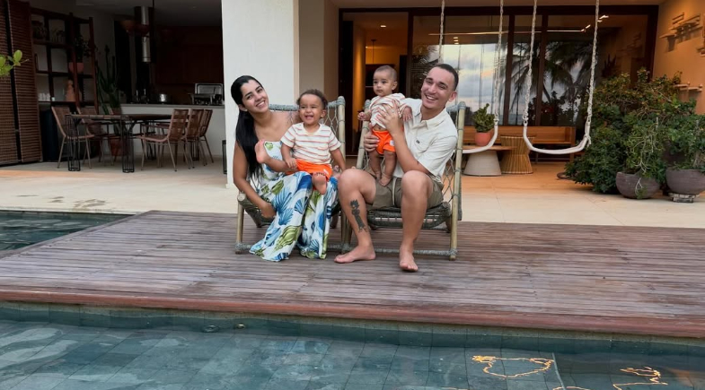 João Gomes surge em fotos da nova mansão da família e impressiona seguidores