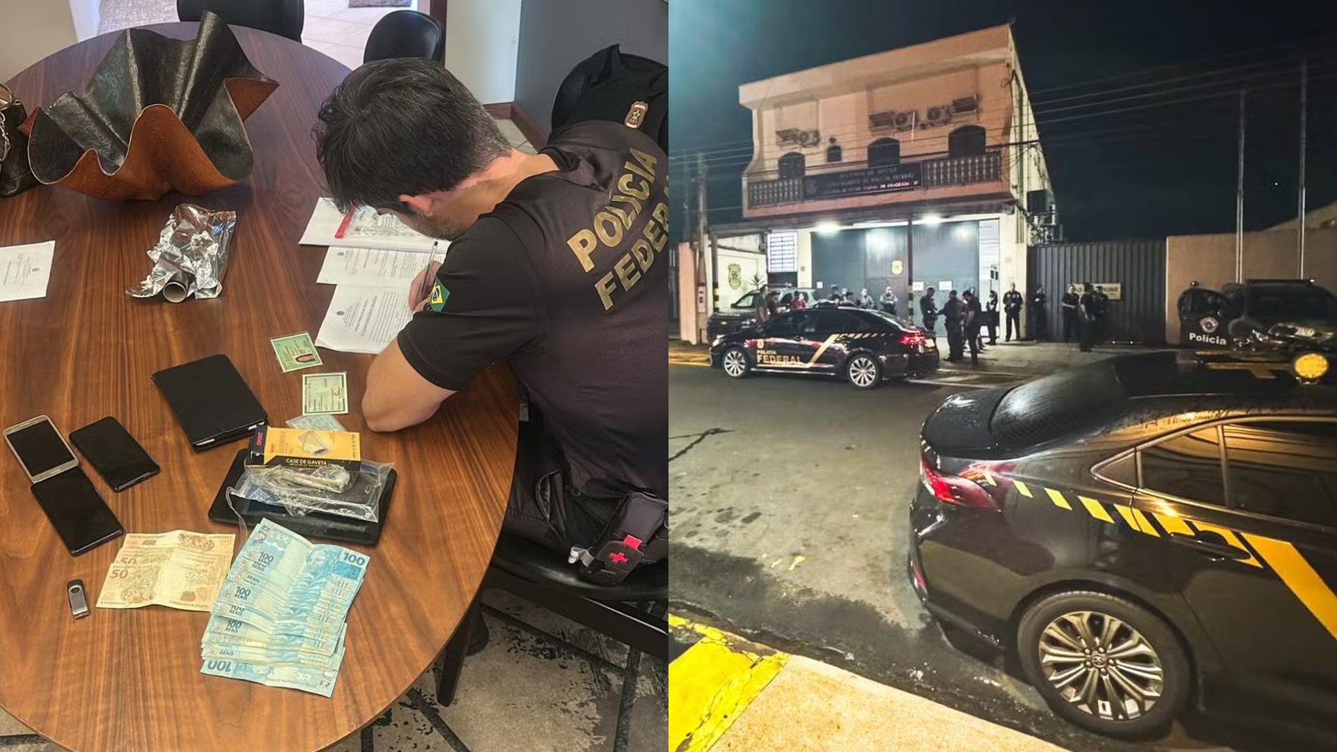 Polícia Federal realiza, na manhã desta quarta-feira (25), a chamada 'Operação Fallax' (Foto: Reprodução)