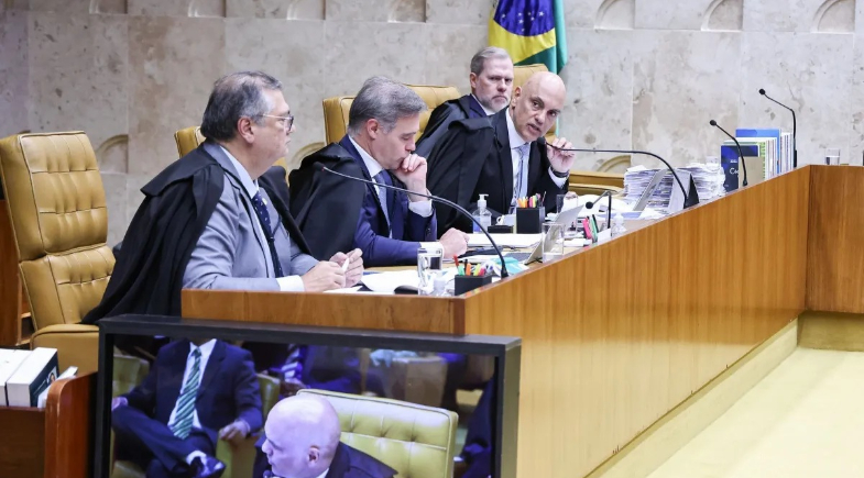 Ministros durante sessão na quarta-feira (25) | Antônio Augusto/STF