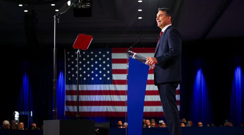 Flávio Bolsonaro em evento conservador no Texas |  Foto: Callaghan O'Hare/Reuters