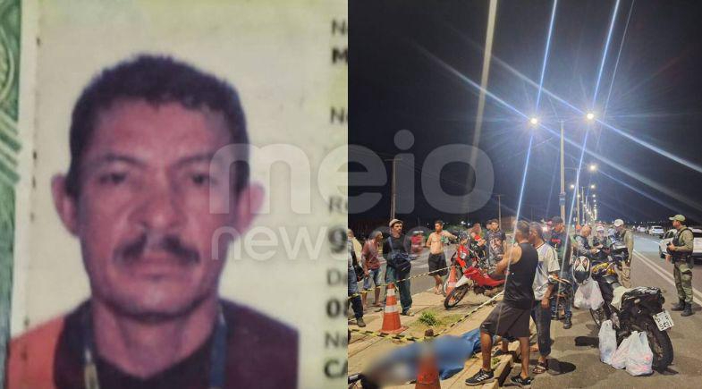 A colisão aconteceu na Rua Sorero Vaz da Silveira no Bairro Alto Alegre | Foto: Reprodução