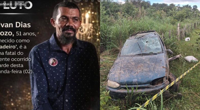  Edivan Dias Velozo, de 51 anos. | FlorianoNews