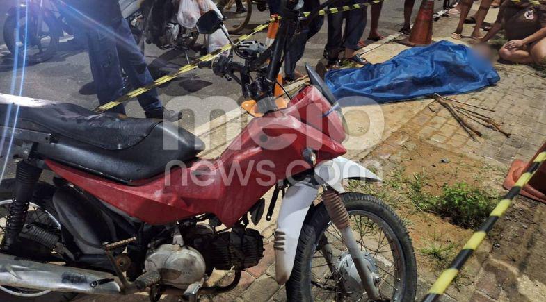 Foto: PM.- O homem morreu ainda no local