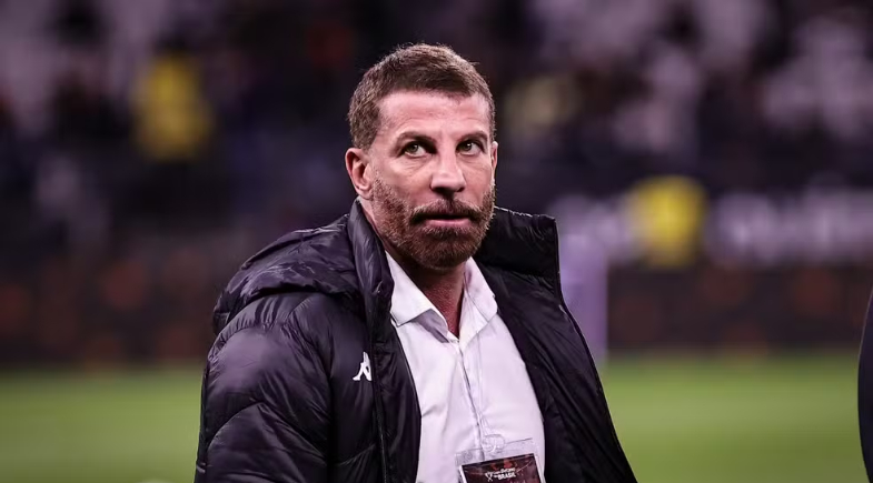 Pedrinho, presidente do Vasco, na Neo Química Arena  | Agif