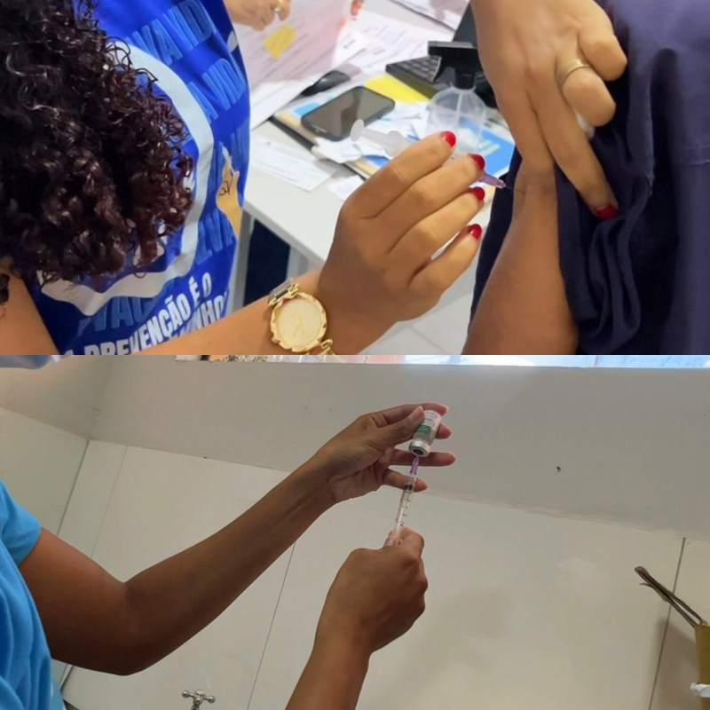  Dia “D” de Vacinação em Amarante - Divulgação/Ascom Dia “D” de Vacinação em Amarante - Divulgação/Ascom