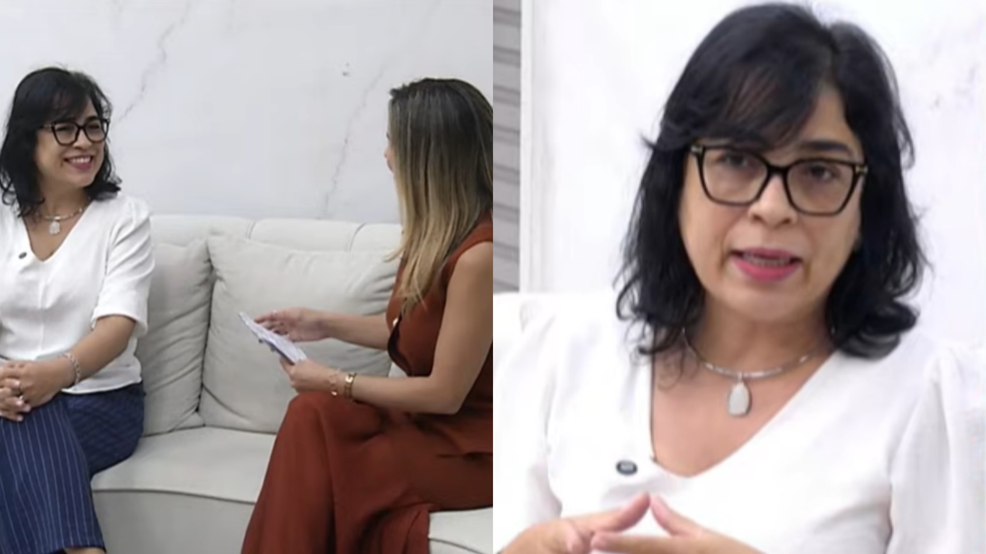 Dra. Michele Rodrigues em entrevista ao programa Revista, da TV Meio Norte (Foto: TV Meio Norte)