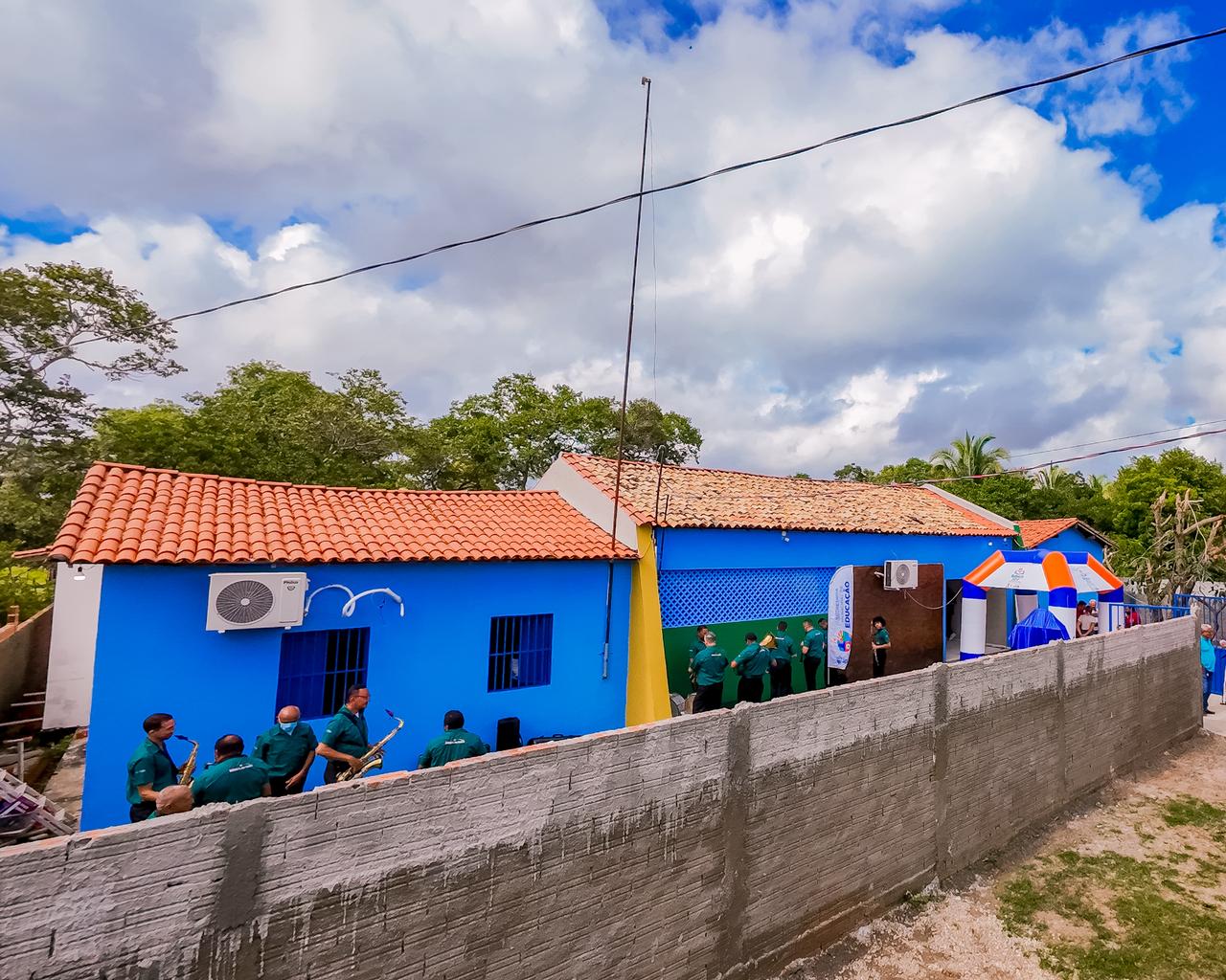 Prefeito Pedro Gomes entrega reforma da Escola Estevam Joaquim na comunidade Palmeirinha - Imagem 3