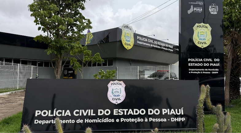Fachada da Polícia Civil do Piauí - Foto: Raíssa Morais