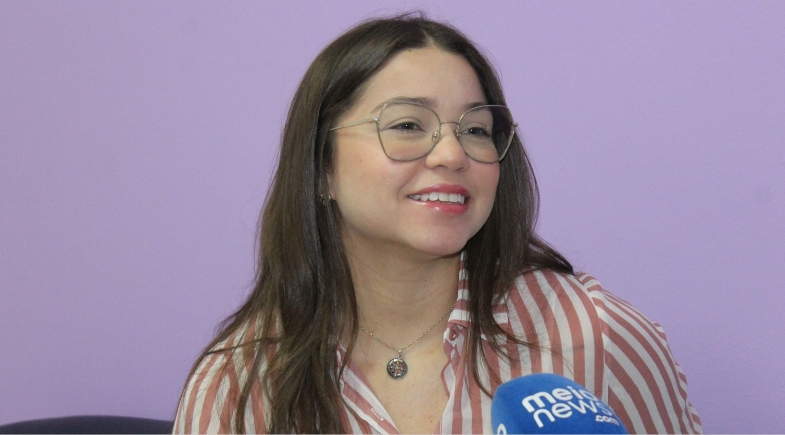 Coordenadora Malena Alves - Foto: Raíssa Morais/MeioNews