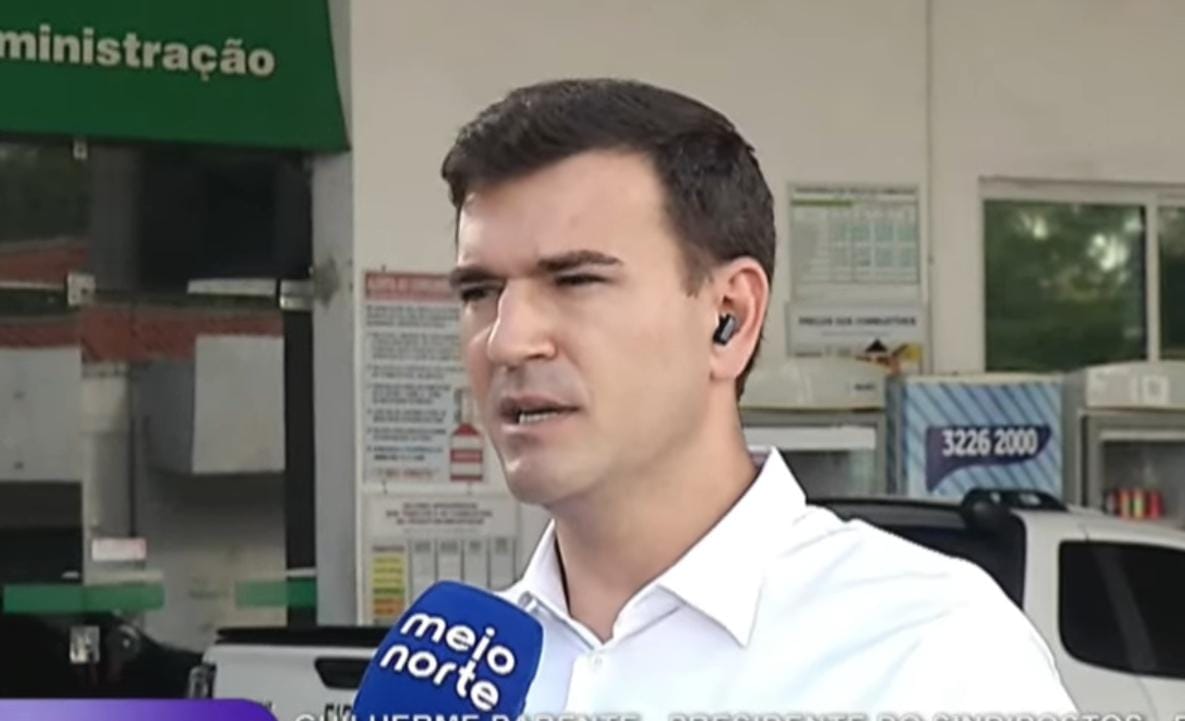 Guilherme Parente, Presidente do Sindipostos-PI - Foto: Reprodução/TV Meio Norte