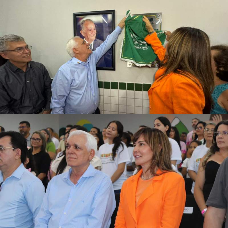 Prefeitura de Esperantina inaugura Escola Municipal Escritor Antônio Sampaio - Divulgação/ASCOM