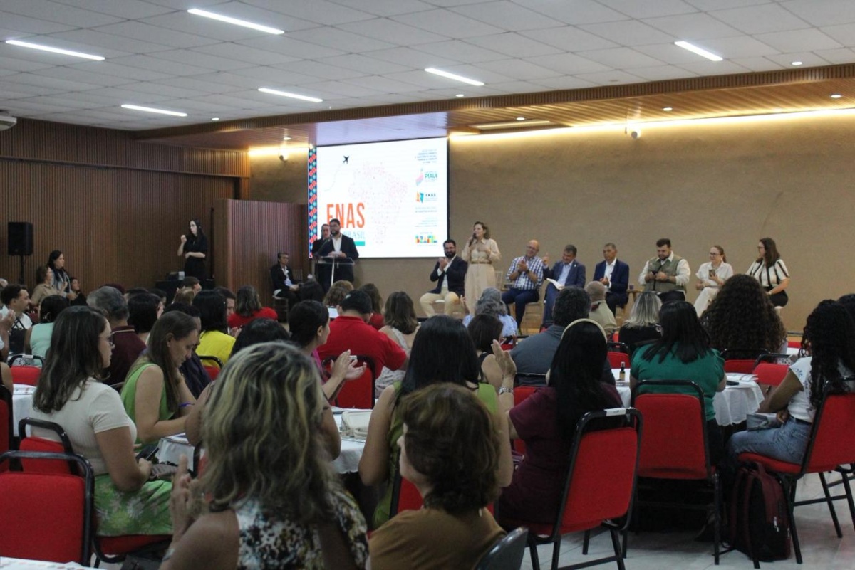 Encontro FNAS pelo Brasil 2026 – Etapa Piauí, em Teresina (Foto: Raíssa Morais/ Meio News)
