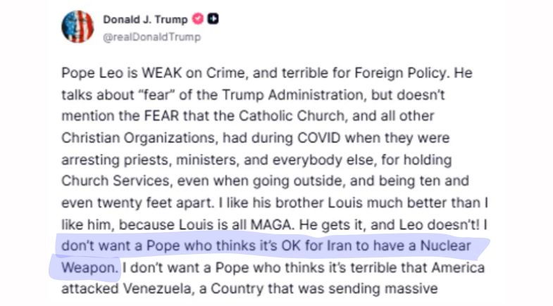 Presidente Donald Trump via Truth Social - Foto: Reprodução