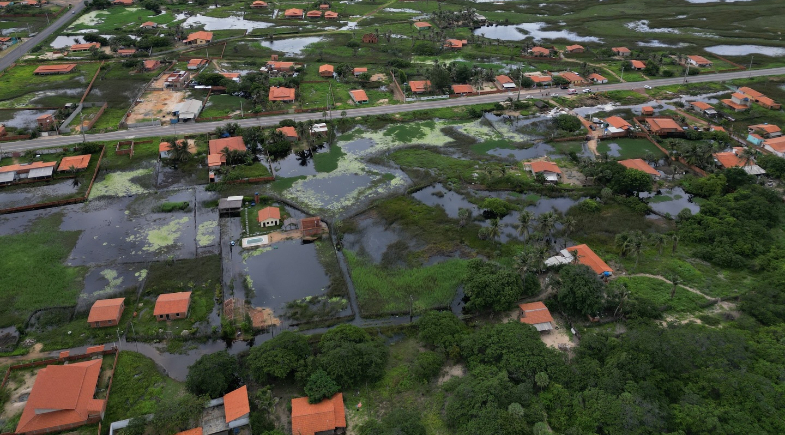 Parnaíba intensifica assistência a famílias afetadas pelas chuvas na Pedra do Sal