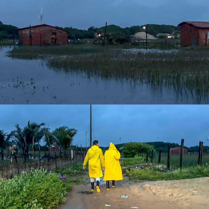 Prefeitura de Parnaíba atua em regiões afetadas e amplia suporte a famílias após fortes chuvas - Foto: Prefeitura de Parnaíba