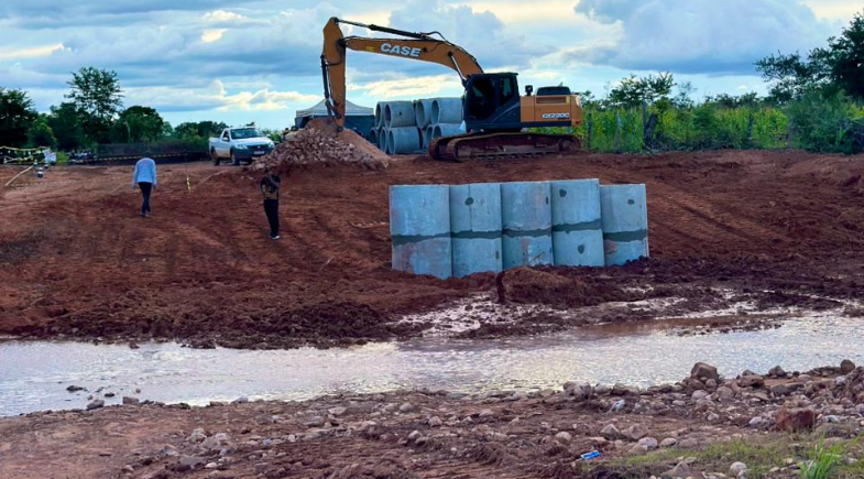 Construção de segunda ponte sobre o Riacho do Pico avança em São Gonçalo do Gurguéia