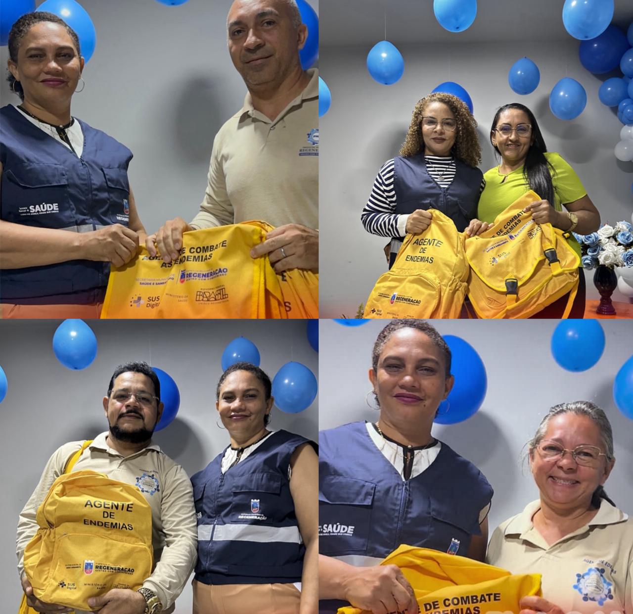 Prefeitura de Regeneração entrega novos fardamentos para profissionais da saúde - Foto: Prefeitura de RegeneraçãoPrefeitura de Regeneração entrega novos fardamentos para profissionais da saúde - Foto: Prefeitura de Regeneração