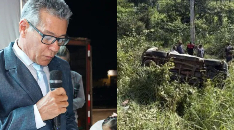 PRESIDENTE DA CÃMARA DE GILBUÉS-PI, FICOU FERIDO EM ACIDENTE QUE DEIXOU TRÊS MORTOS.