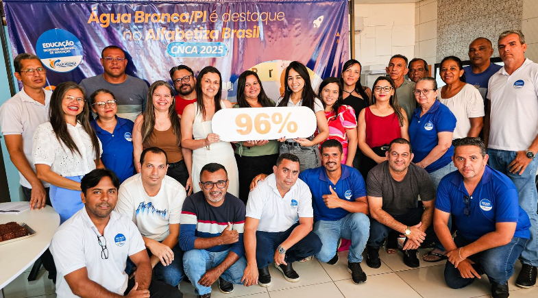 Educação de Água Branca é destaque em alfabetização e supera médias estadual e nacional