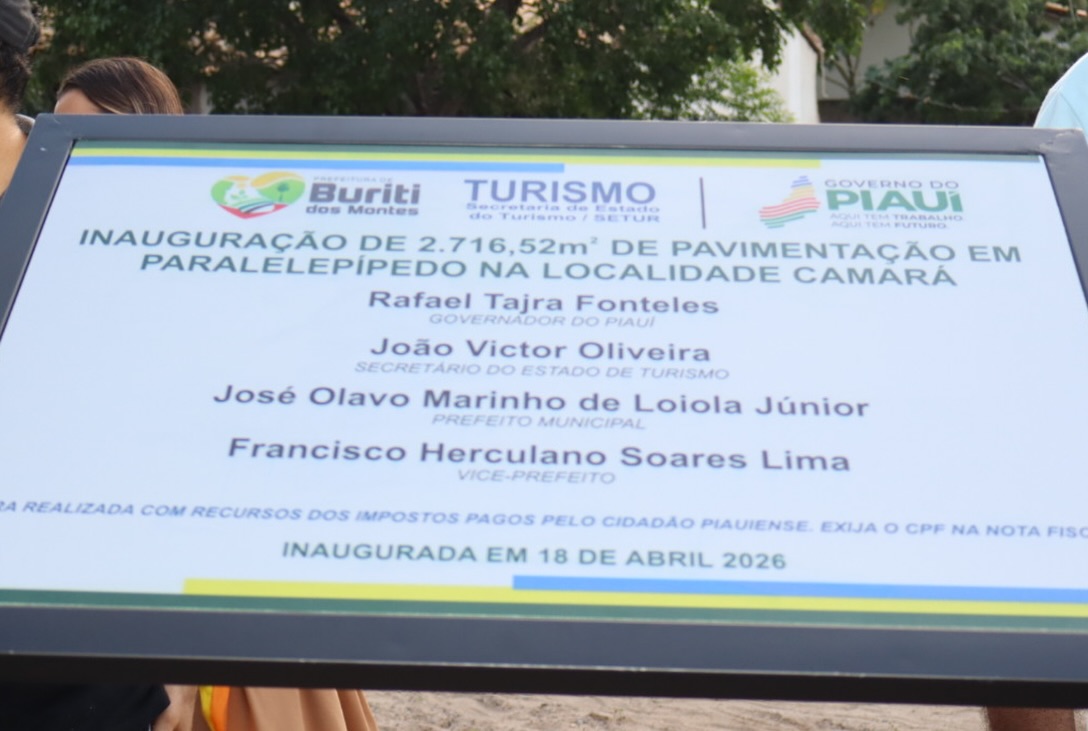 Buriti dos Montes celebra 34 anos com entrega de calçamento e praça - Imagem 2
