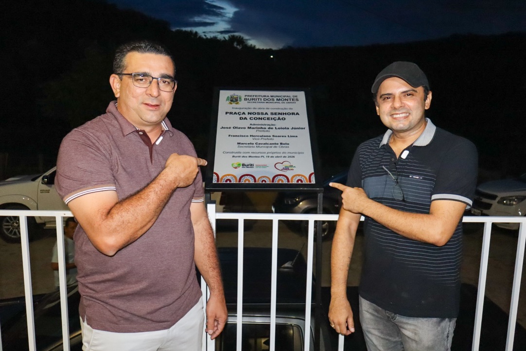 Buriti dos Montes celebra 34 anos com entrega de calçamento e praça | Divulgação/Ascom
