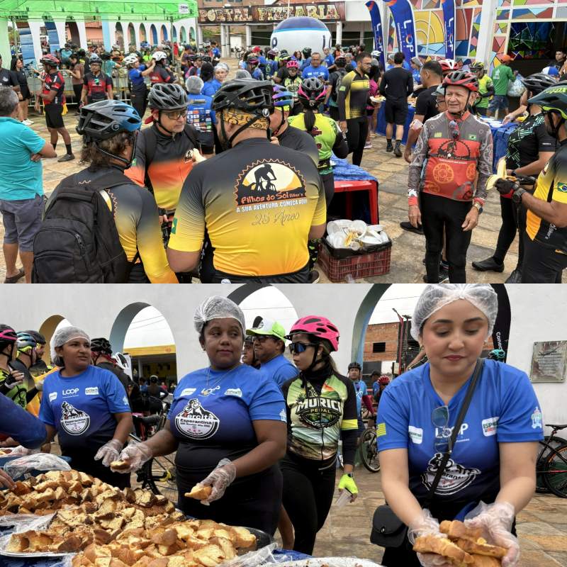VIII Passeio Ciclístico Cachoeira do Urubu em Esperantina - Divulgação/ASCOMVIII Passeio Ciclístico Cachoeira do Urubu em Esperantina - Divulgação/ASCOM