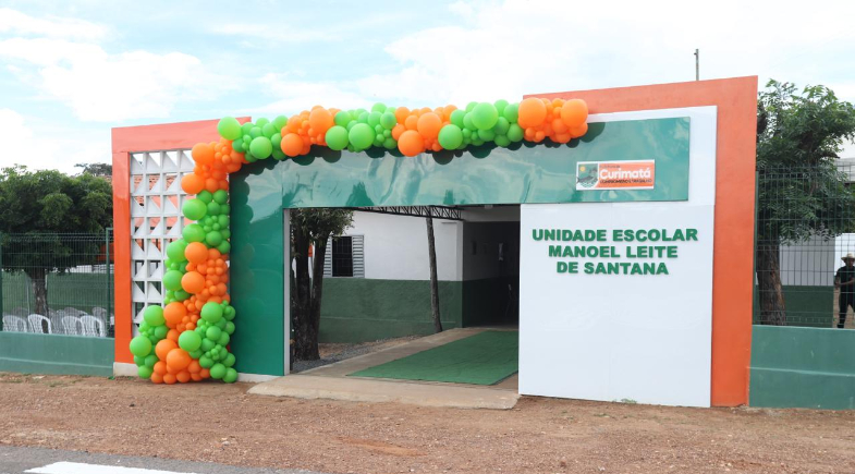 Curimatá inaugura melhorias na Escola Manoel Leite Santana na comunidade Lagoa das Covas
