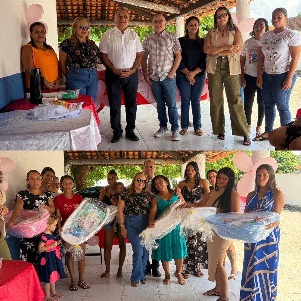 Prefeito Milton Passos entrega kits maternidade a gestantes em Pau D’Arco | Divulgação/Ascom