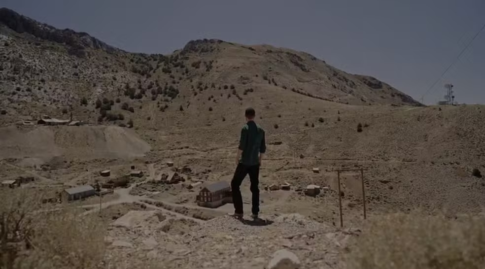 Brent Underwood na cidade de Cerro Gordo - Foto: Reprodução