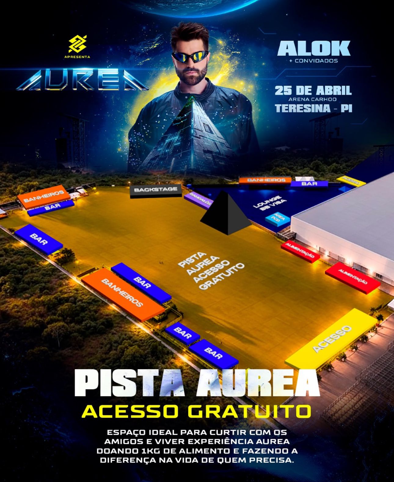 Pista Aurea - Foto: Reprodução