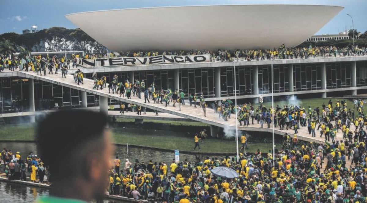 Confira a programação do governo federal e STF para o 8 de janeiro (Foto: Reprodução/ Folha de São Paulo)